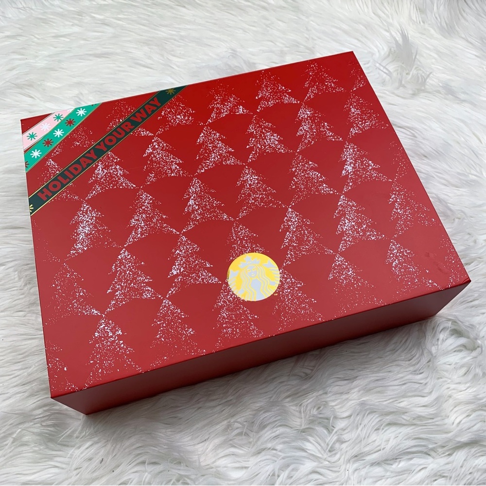 Starbucks BOX ONLY Studded Keychain Ornament Overseas China 2022 Advent Calendar - Picture 2 of 9